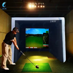 Inflatable Golf Sim Room Swing